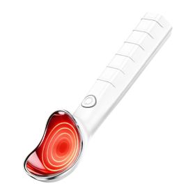 1Set Heated Ice Cream Scoop Rechargeable Electric Ice Cream Scooper IP66 Waterproof 45S Fast Heating  5Min Auto Shutoff For Hard Ice Cream Gelato (Option: White)