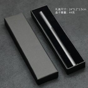Portable Fruit Knife And Tea Knife, Longquan Laser-Patterned Overlord Tea Knife, Toy And Metal Ornament For Tea Ceremony (Option: Black and white)
