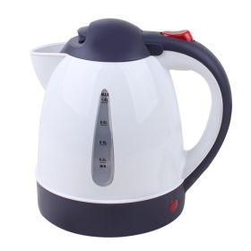 Portable Car Electric Kettle 1000ml Road Trip Travel Cigar Lighter Car Truck Heated Water Tea Coffee Kettle Auto Shut Off 150W (Option: Default)
